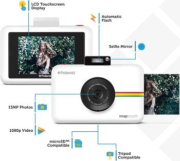 polaroid snap touch digital camera review