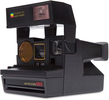 Polaroid Originals 600 red stripe camera review